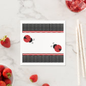 Ladybug Napkins Serviette (Beispiel)