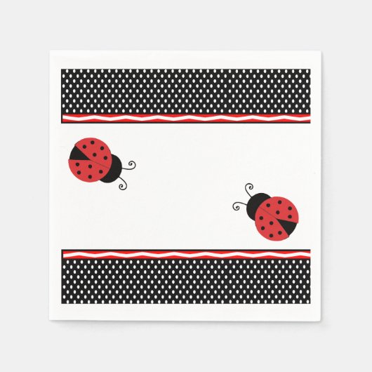 Ladybug Napkins Serviette (Vorderseite)