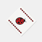Ladybug Napkins Serviette (Ecke)