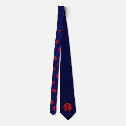 Ladybug Neck Tie Krawatte (Rückseite)
