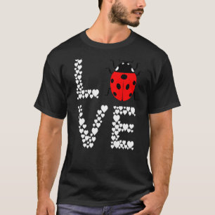 Ladybug Niedlich Ladybug Insekt Bug Liebe Entomolo T-Shirt