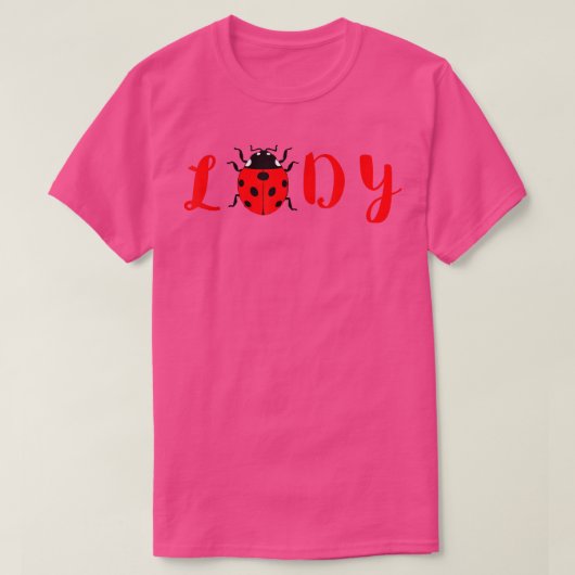 Ladybug Niedlich Ladybug Insekt Lady Bug Lover Ent T-Shirt (Design vorne)