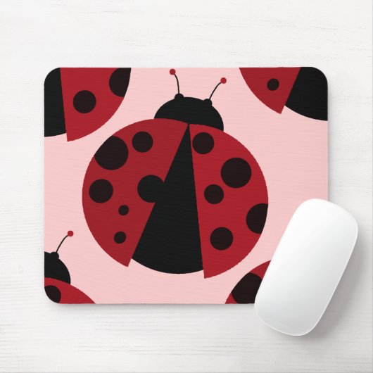 Ladybug Niedlich Mousepad (Mit Mouse)