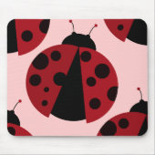 Ladybug Niedlich Mousepad (Vorne)