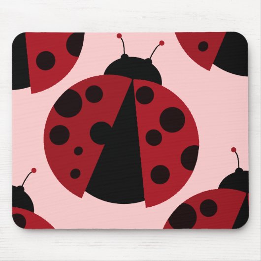 Ladybug Niedlich Mousepad (Vorne)