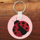 Ladybug niedlich schlüsselanhänger (Vorderseite)