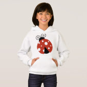 Ladybug, Niedliche Ladybug, Red Ladybug, Ladybird Hoodie (Vorne ganz)