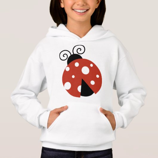 Ladybug, Niedliche Ladybug, Red Ladybug, Ladybird Hoodie (Vorderseite)