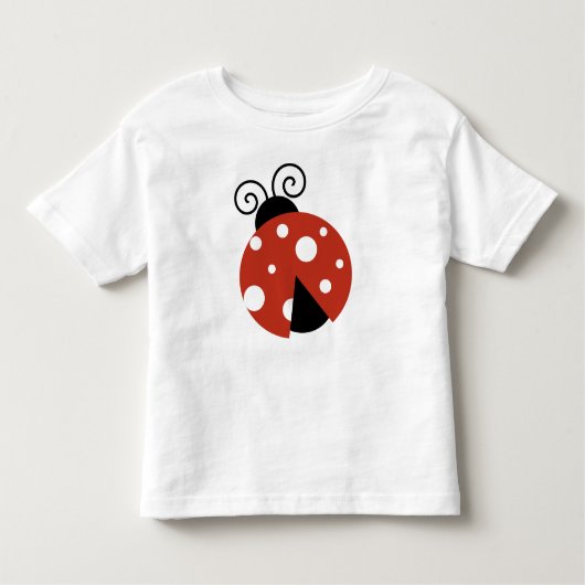 Ladybug, Niedliche Ladybug, Red Ladybug, Ladybird Kleinkind T-shirt (Vorderseite)