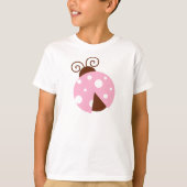 Ladybug, Niedliche Ladybug, rosa Ladybug, Ladybird T-Shirt (Vorderseite)