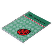 Ladybug Notebook Geschenk Notizblock (Linke Seite)