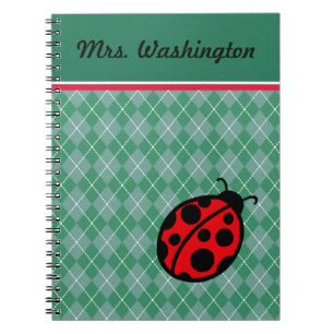 Ladybug Notebook Geschenk Notizblock