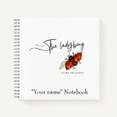 Ladybug-Notebook Notizblock (Vorderseite)