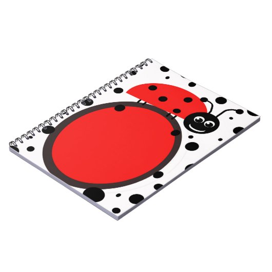 Ladybug-Notebook Notizblock (Linke Seite)