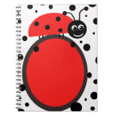 Ladybug-Notebook Notizblock (Vorderseite)