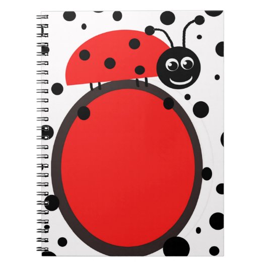 Ladybug-Notebook Notizblock (Vorderseite)