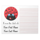 Ladybug Notizblock (Vorderseite)