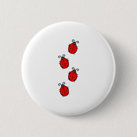 LadyBug Office-Zuhause personalize Destiny Destiny Button (Vorderseite)