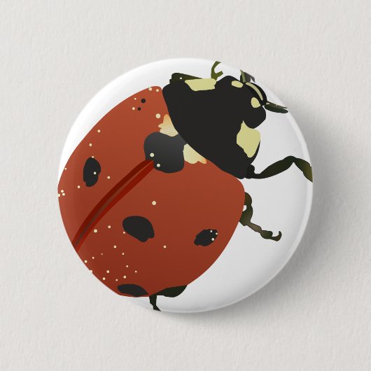 LadyBug Office-Zuhause personalize Destiny Destiny Button (Vorderseite)