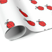 LadyBug Office-Zuhause personalize Destiny Destiny Geschenkpapier (Rolleneckpunkt)