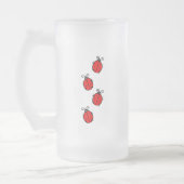 LadyBug Office-Zuhause personalize Destiny Destiny Mattglas Bierglas (Links)