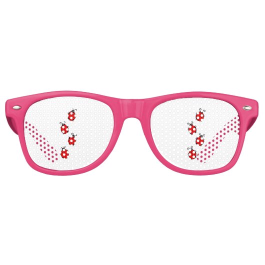 LadyBug Office-Zuhause personalize Destiny Destiny Partybrille (Vorderseite)