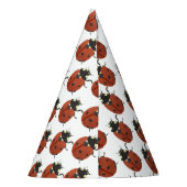 LadyBug Office-Zuhause personalize Destiny Destiny Partyhütchen (Rückseite)