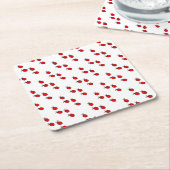 LadyBug Office-Zuhause personalize Destiny Destiny Rechteckiger Pappuntersetzer (angewinkelt)