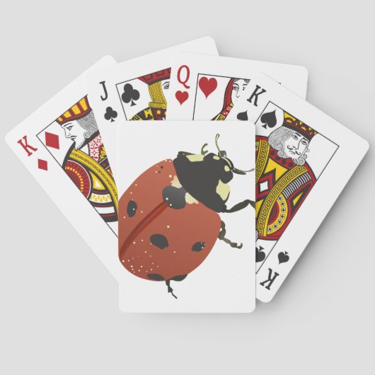 LadyBug Office-Zuhause personalize Destiny Destiny Spielkarten (Rückseite)