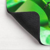 Ladybug on Leaf – Macro Nature Photo Art Print Mousepad (Ecke)