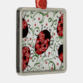 Ladybug Ornament Aus Metall (Rechts)