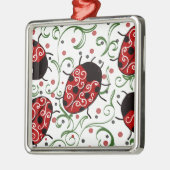 Ladybug Ornament Aus Metall (Links)