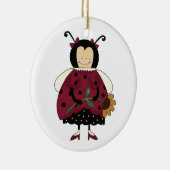 Ladybug-Ornament Keramikornament (Rechts)