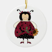 Ladybug-Ornament Keramikornament (Vorne)