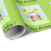 Ladybug Packpapier lesen (Rolleneckpunkt)