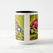 Ladybug Painting - Gift for Insect Lovers Tasse (Zentrum)