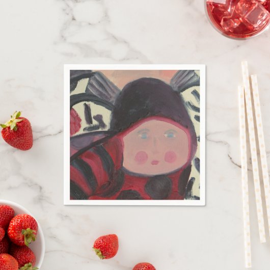 LADYBUG PAPER NAPKINS SERVIETTE (Beispiel)