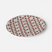 Ladybug Pappteller (Schrägansicht)