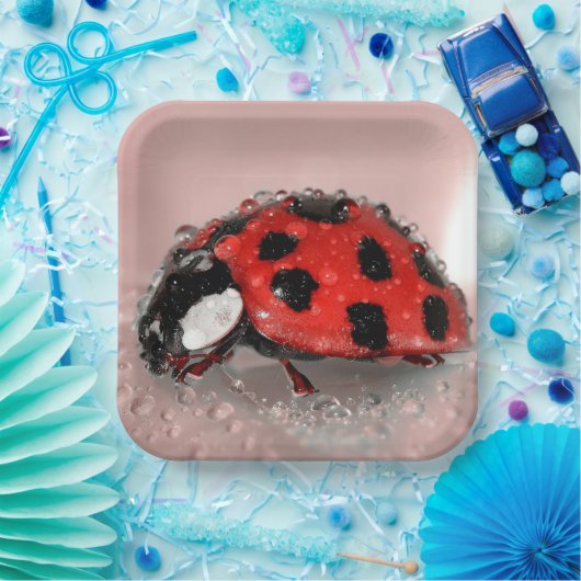 Ladybug Pappteller (Party)