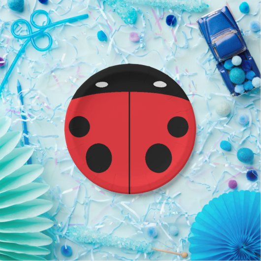 Ladybug Pappteller (Party)