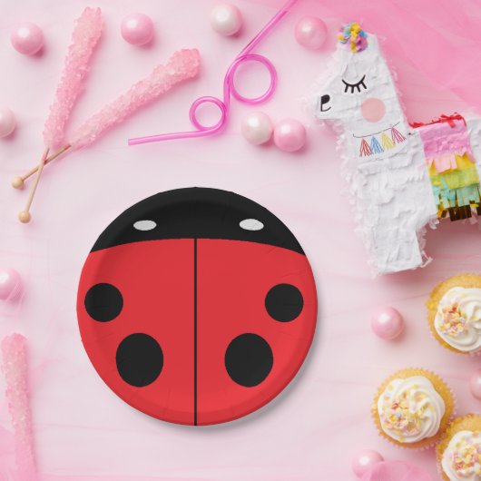 Ladybug Pappteller (Party)