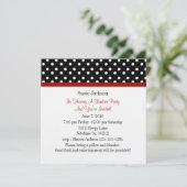 Ladybug-Party Einladungen (Stehend Vorderseite)