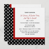 Ladybug-Party Einladungen (Vorne/Hinten)