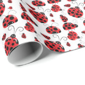 Ladybug Party Geschenkpapier (Rolleneckpunkt)