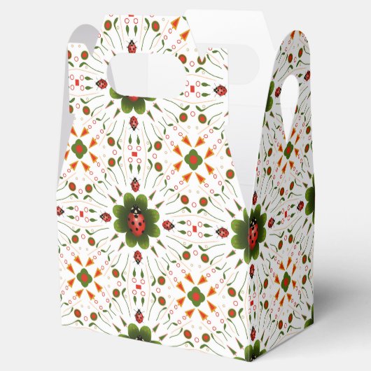 Ladybug Party Geschenkschachtel (Geöffnet)