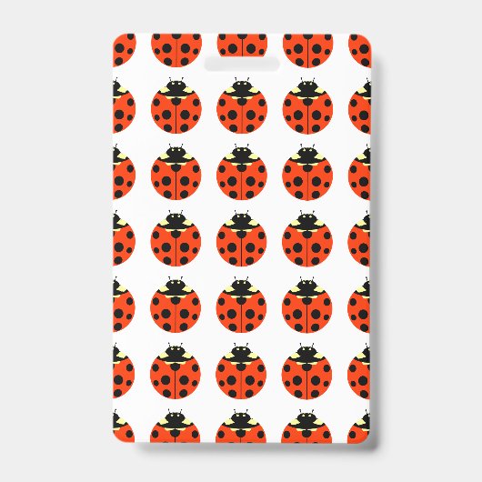 Ladybug Pattern Ausweis (Vorderseite)