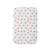 Ladybug Pattern Bath Mat Badematte (Vorderseite Vertikal)