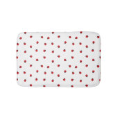 Ladybug Pattern Bath Mat Badematte (Vorderseite)