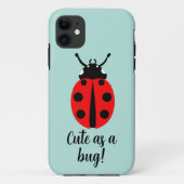 Ladybug Pattern Case-Mate iPhone Hülle (Rückseite)