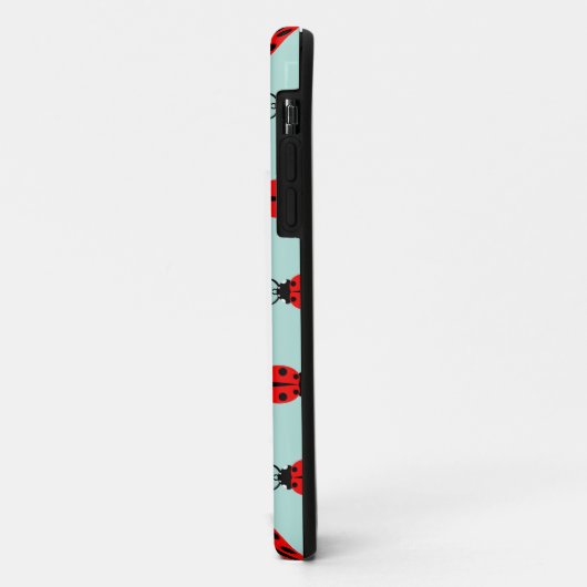 Ladybug Pattern Case-Mate iPhone Hülle (Hinten/Links)